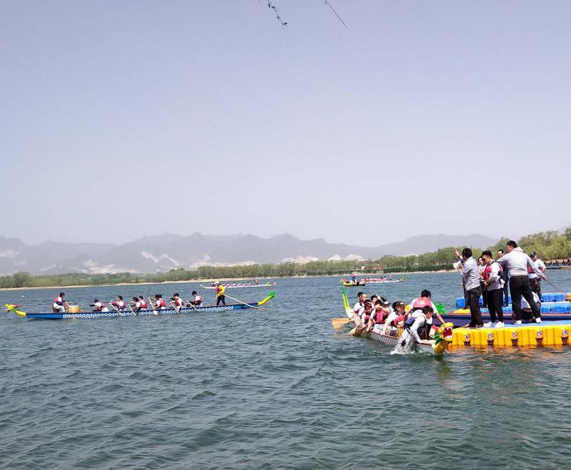 北京团建行业青龙湖首届龙舟邀请赛