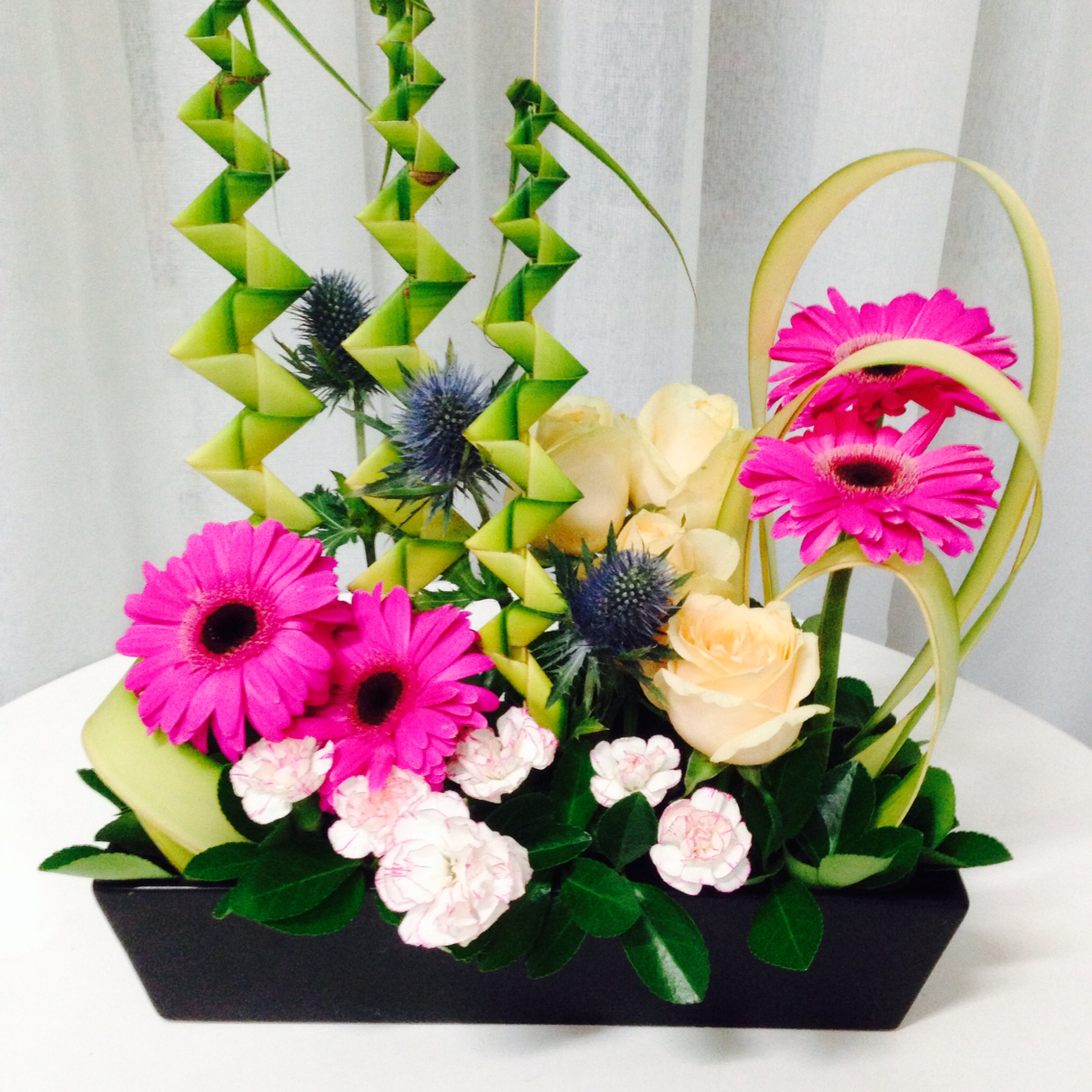 手工团建女王专属插花艺术团建体验